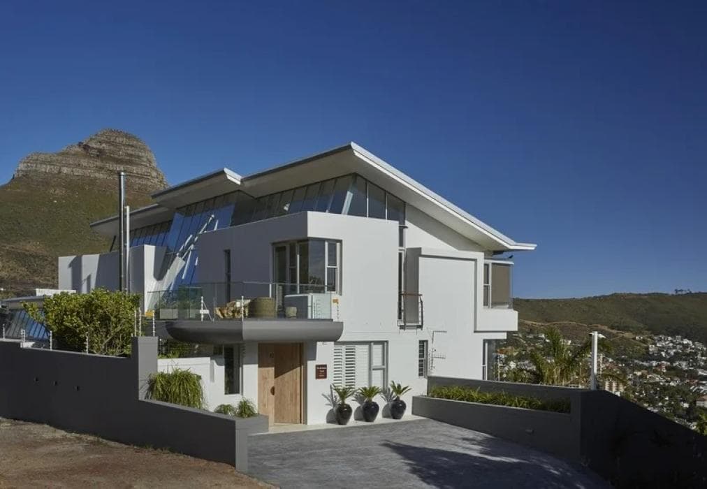 At the foot of Table Mountain